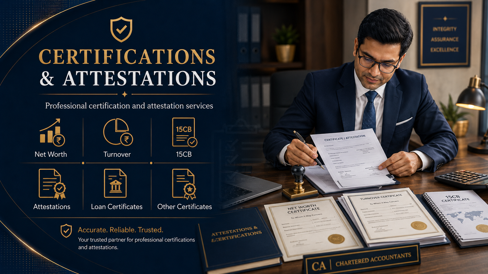 Certifications & Attestations — Varun Amita Gupta & Co.