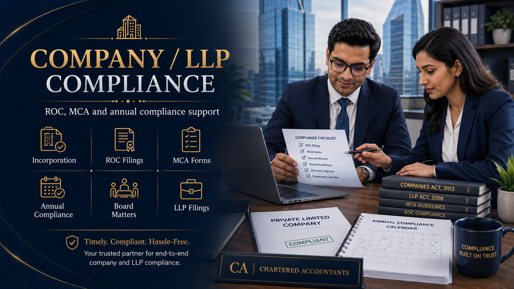 Company / LLP Compliance — Varun Amita Gupta & Co.