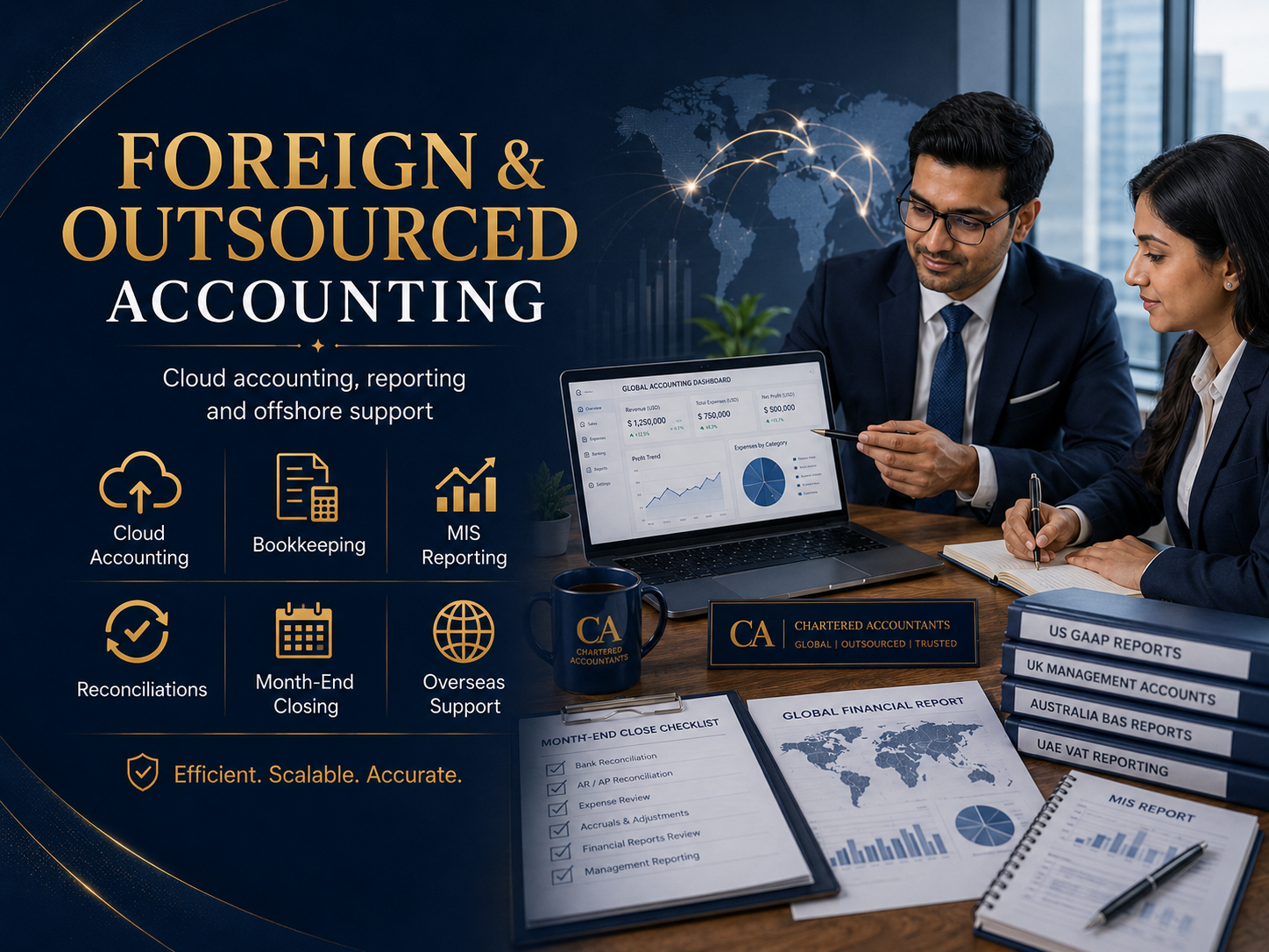 Foreign & Outsourced Accounting — Varun Amita Gupta & Co.