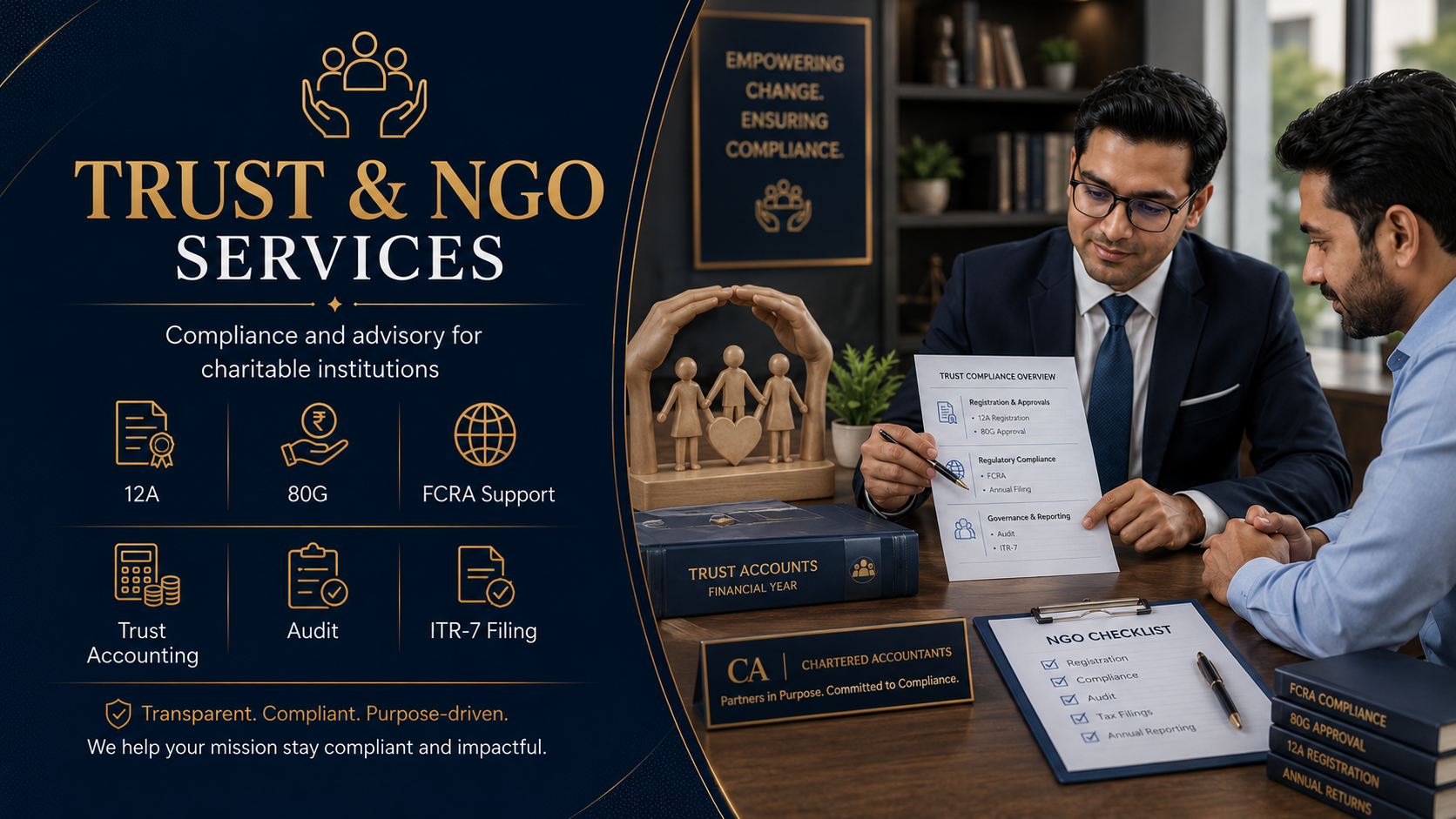 Trust & NGO Services — Varun Amita Gupta & Co.